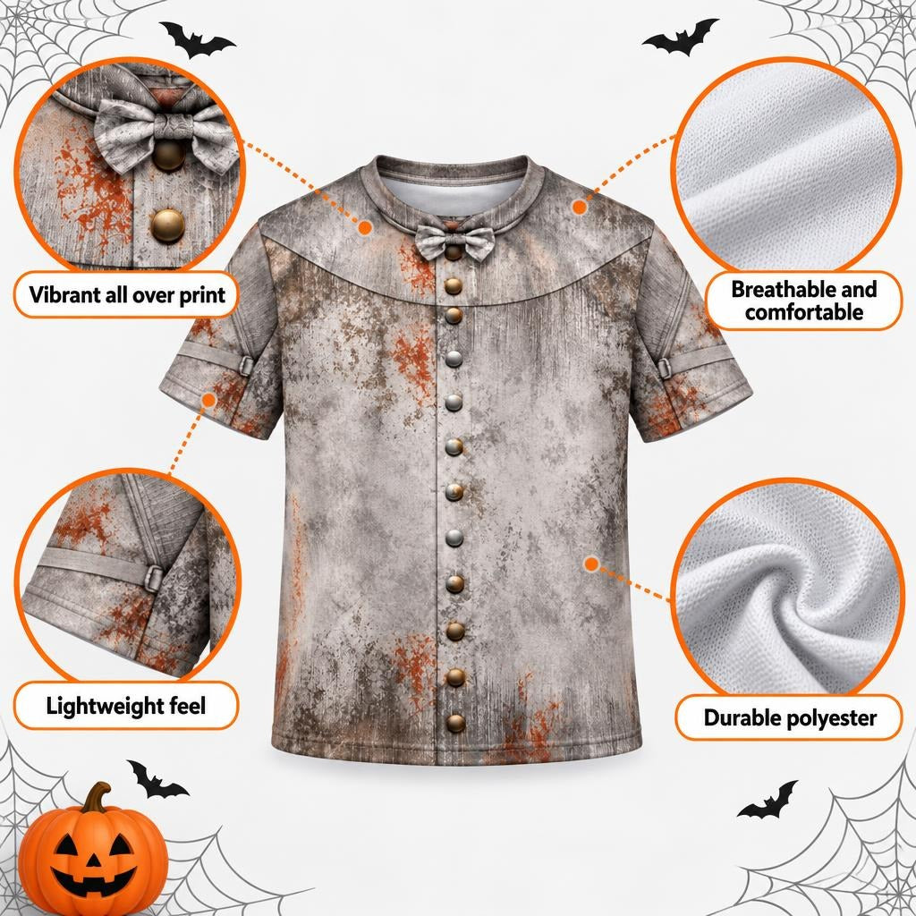 Rusty Reliable Tin Man Costume All Over Youth T Shirt Youth T-Shirts Old Glory
