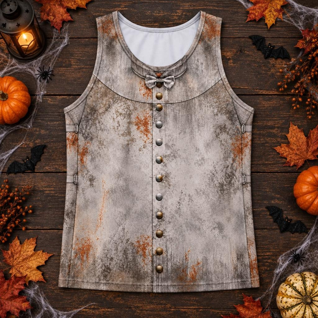 Rusty Reliable Tin Man Costume All Over Mens Tank Top Men's Tank Tops Old Glory