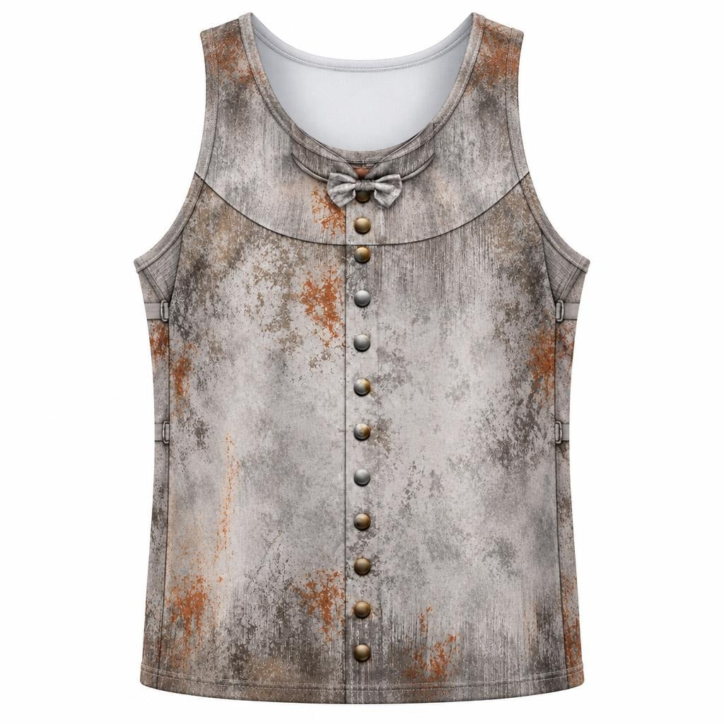 Rusty Reliable Tin Man Costume All Over Mens Tank Top Men's Tank Tops Old Glory SM Multicolor