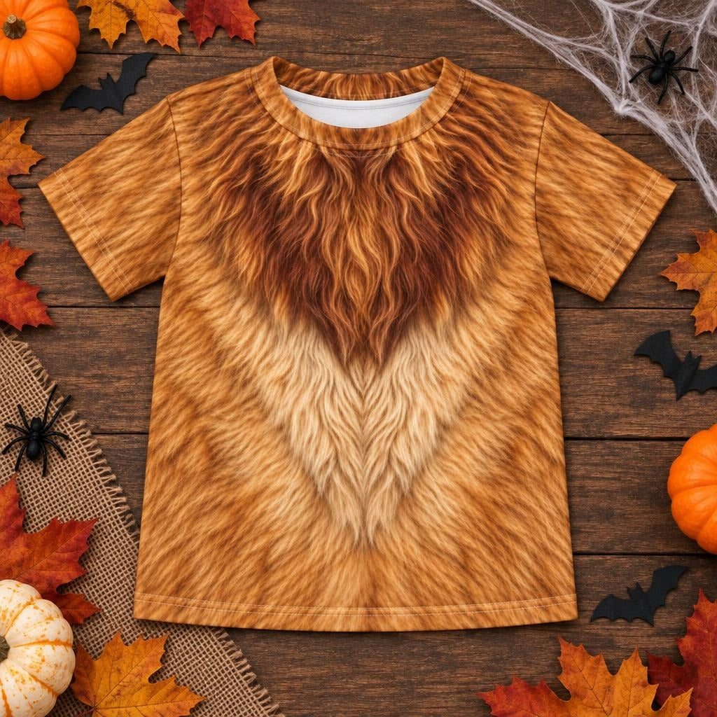 Scaredy-Cat Costume All Over Toddler T Shirt Toddler T-Shirts Old Glory