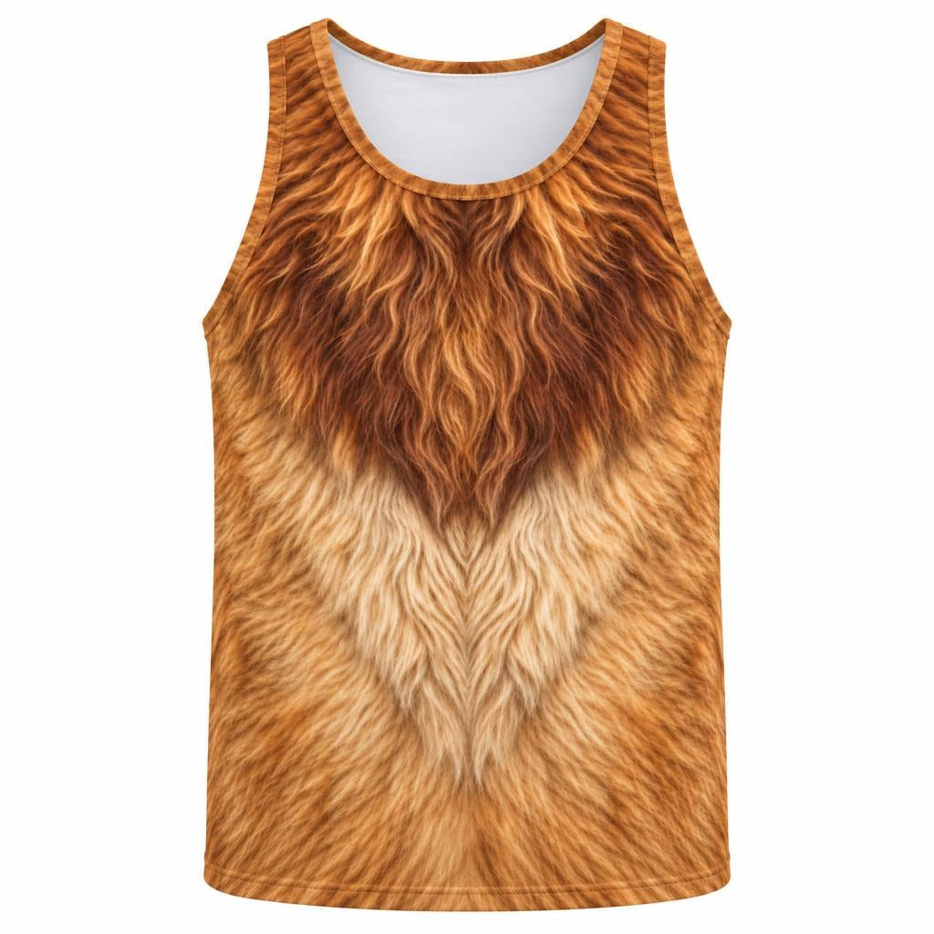 Scaredy-Cat Costume All Over Mens Tank Top Men's Tank Tops Old Glory SM Multicolor