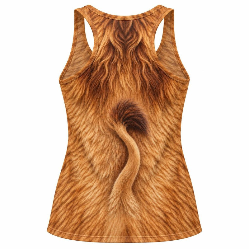 Scaredy-Cat Costume All Over Womens Work Out Tank Top Women's Tank Tops Old Glory