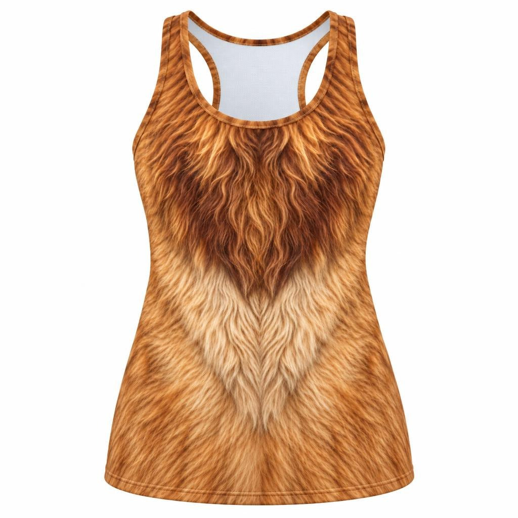Scaredy-Cat Costume All Over Womens Work Out Tank Top Women's Tank Tops Old Glory SM Multicolor