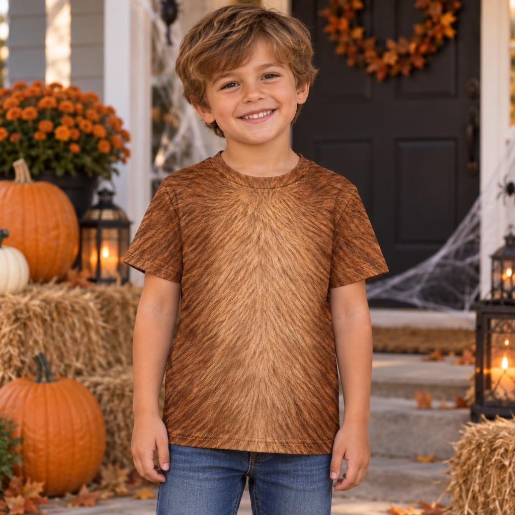 Cuddly Capybara Costume All Over Toddler T Shirt Toddler T-Shirts Old Glory