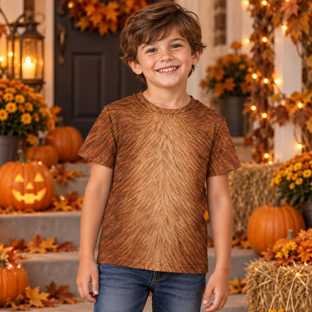 Cuddly Capybara Costume All Over Toddler T Shirt Toddler T-Shirts Old Glory
