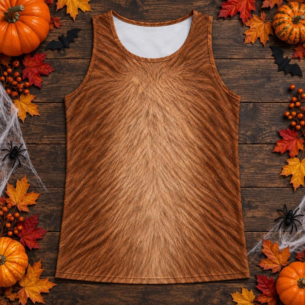 Cuddly Capybara Costume All Over Mens Tank Top Men's Tank Tops Old Glory