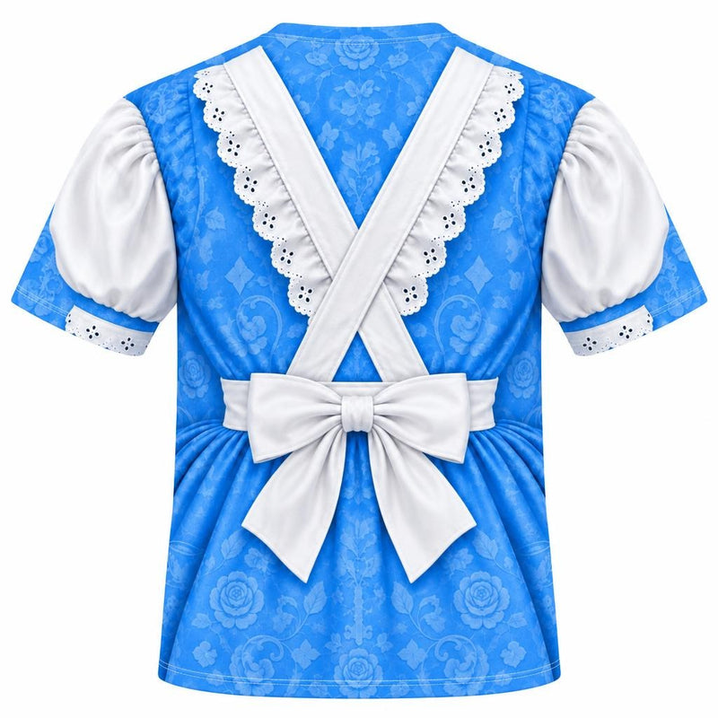 Adventurous Alice Costume All Over Mens T Shirt Men's T-Shirts Old Glory