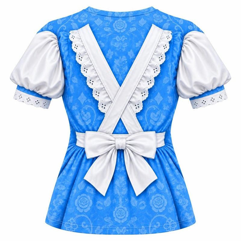 Adventurous Alice Costume All Over Womens T Shirt Women's T-Shirts Old Glory