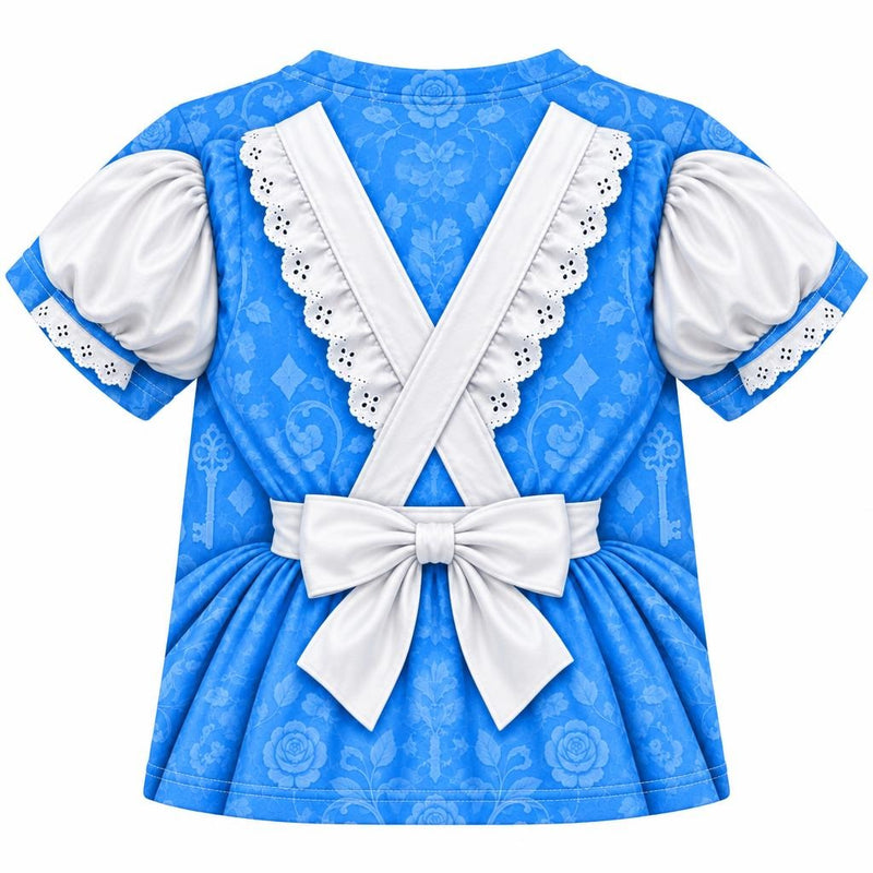 Adventurous Alice Costume All Over Toddler T Shirt