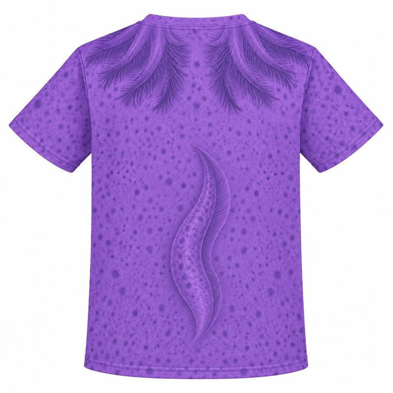 Cute Purple Axolotl Costume All Over Youth T Shirt Youth T-Shirts Old Glory