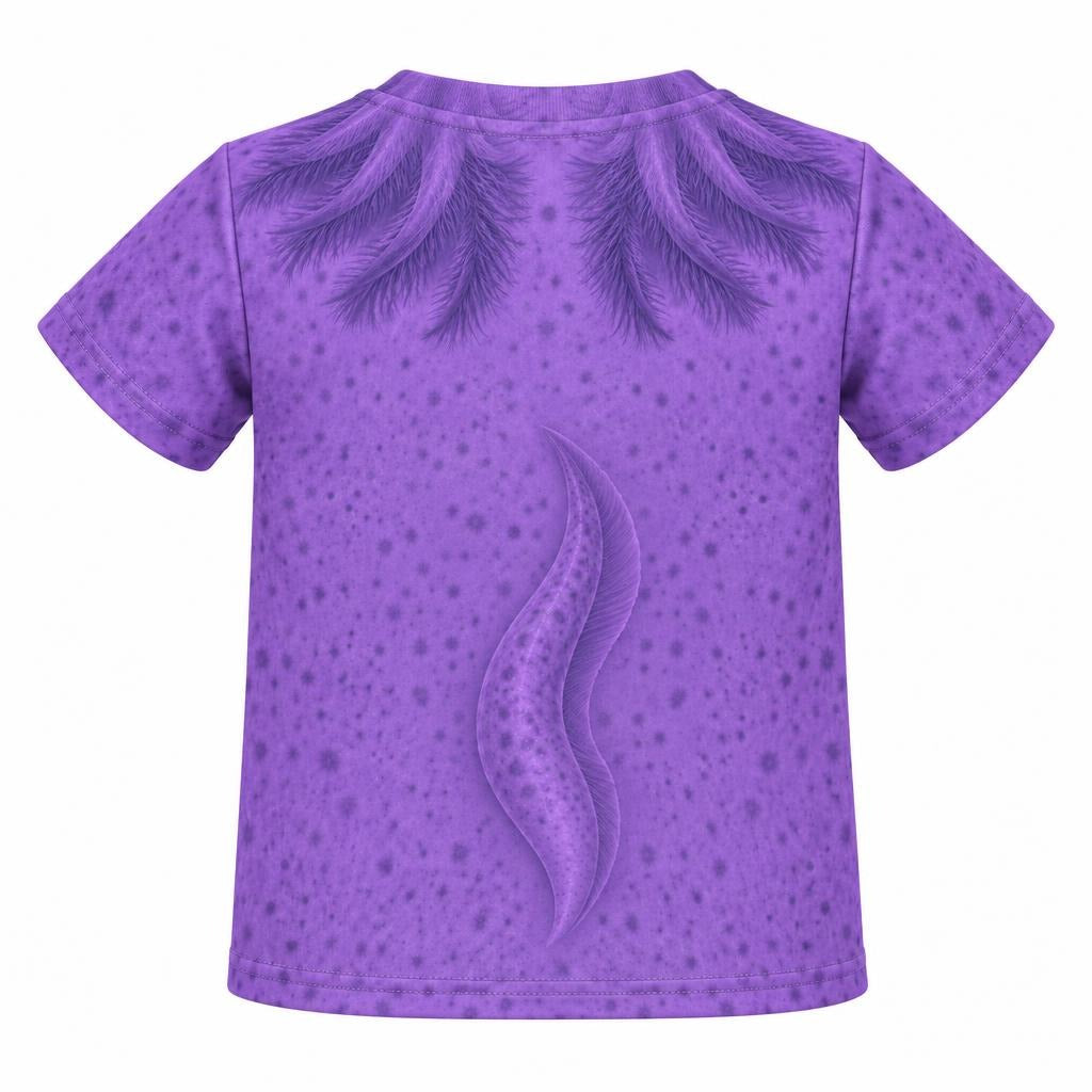 Cute Purple Axolotl Costume All Over Toddler T Shirt Toddler T-Shirts Old Glory