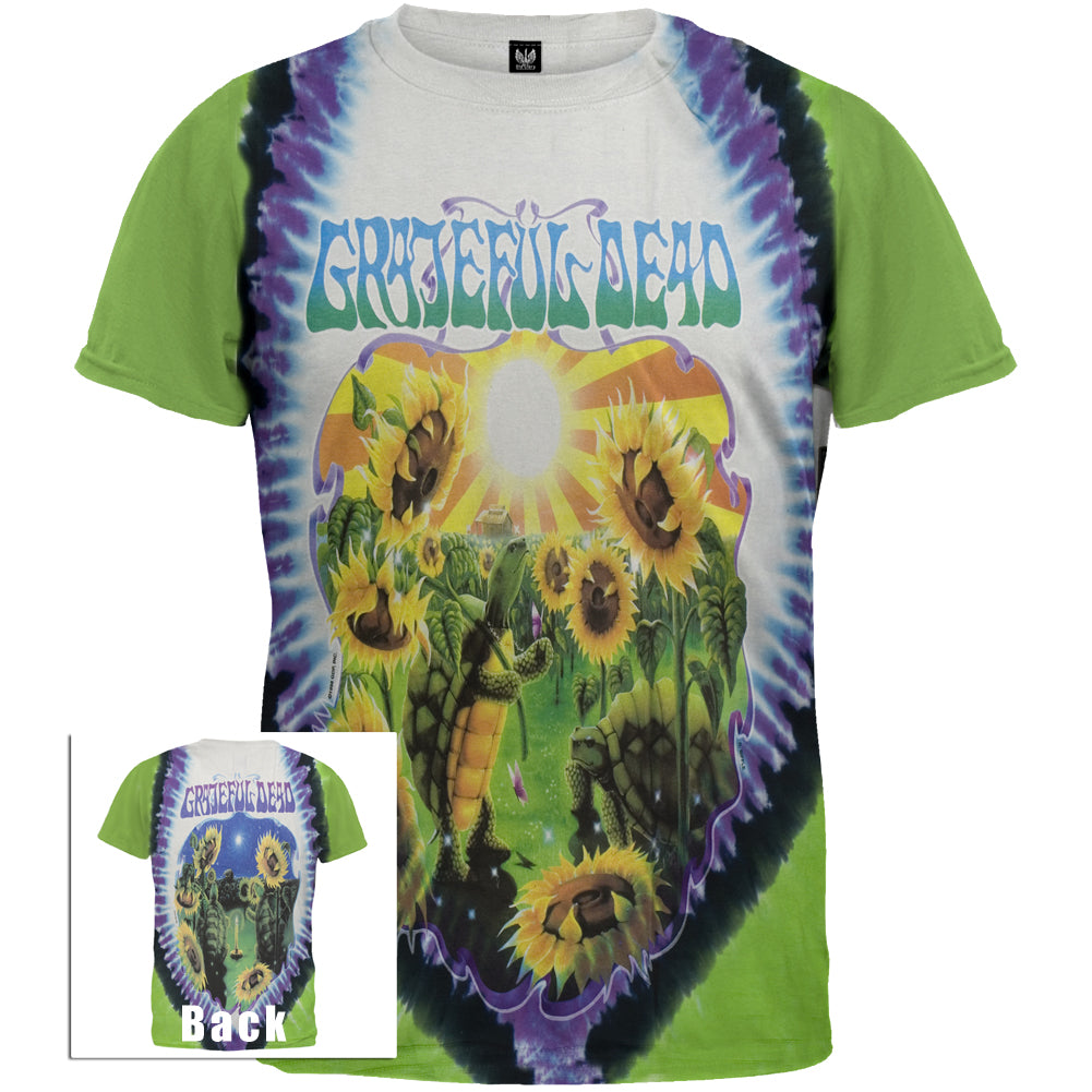 Grateful Dead - Sunflower Terrapin Tie Dye T-Shirt Men's T-Shirts Grateful Dead   