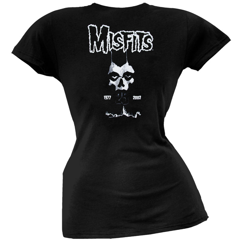 Misfits - Lukic Fiend Skull Juniors T-Shirt Juniors T-Shirts Misfits   