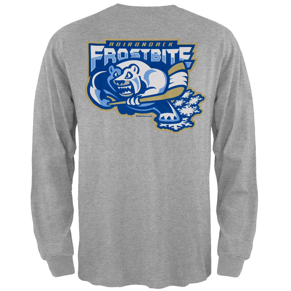 Adirondack Frostbites - Dual Logo Long Sleeve T-Shirt Men's Long Sleeves Adirondack Frostbite   