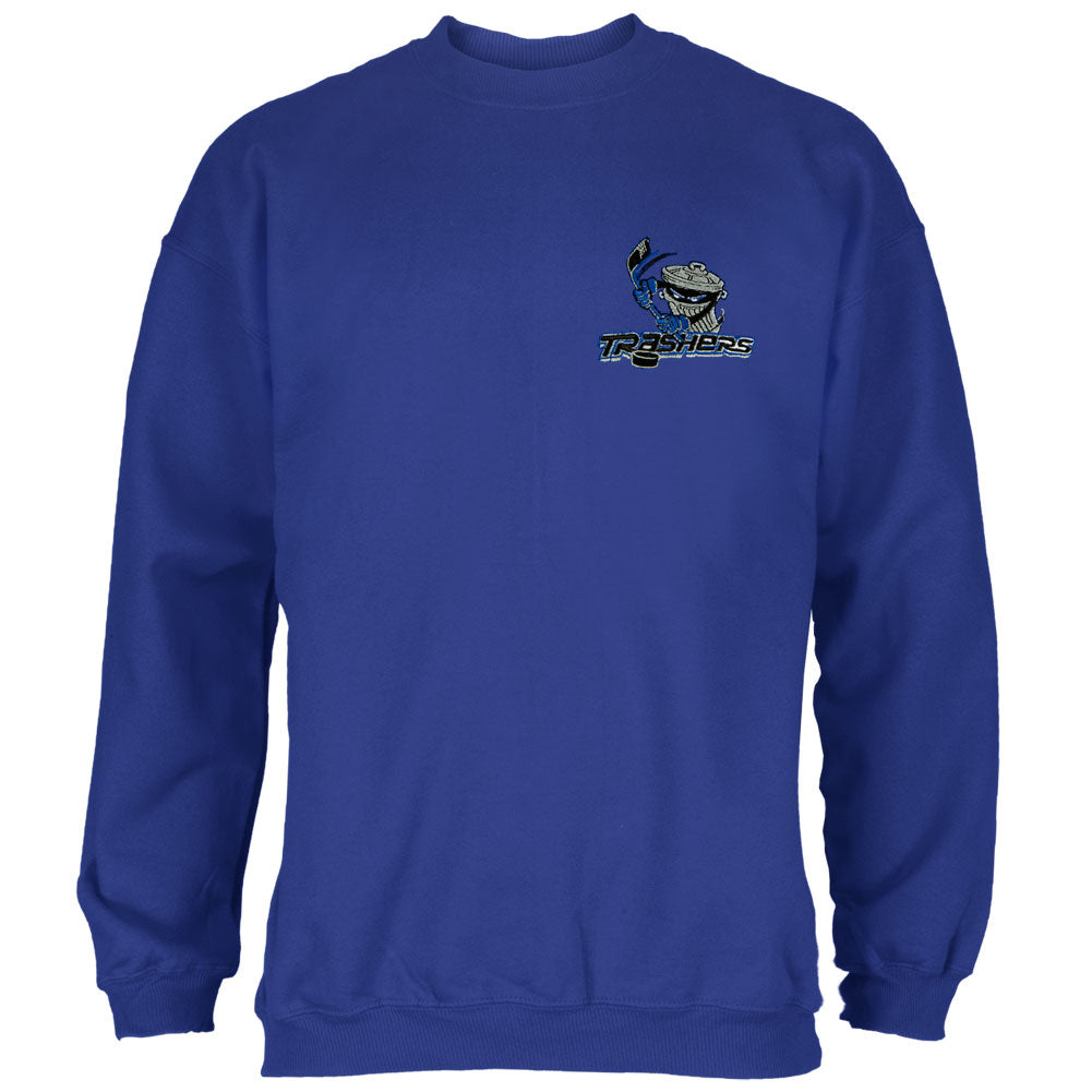 Danbury Trashers - Embroidered Logo Mens Sweatshirt Sweatshirts Oldglory.com XL Grey