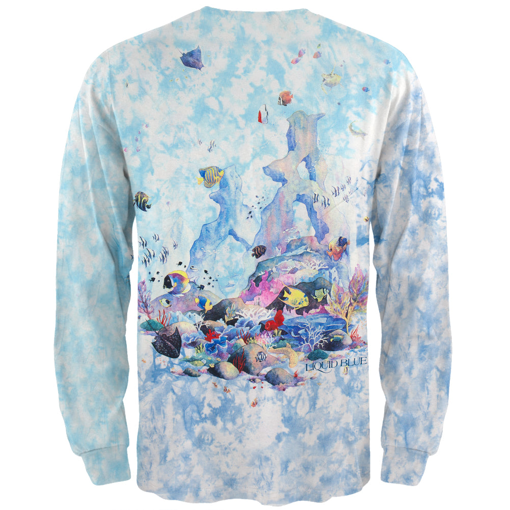 Coral Reef Long Sleeve T-Shirt Men's Long Sleeves Old Glory   