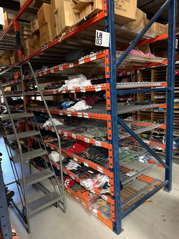 10'x48" UPRIGHTS - MASTER RACK WAREHOUSE PALLET RACKING Old Glory