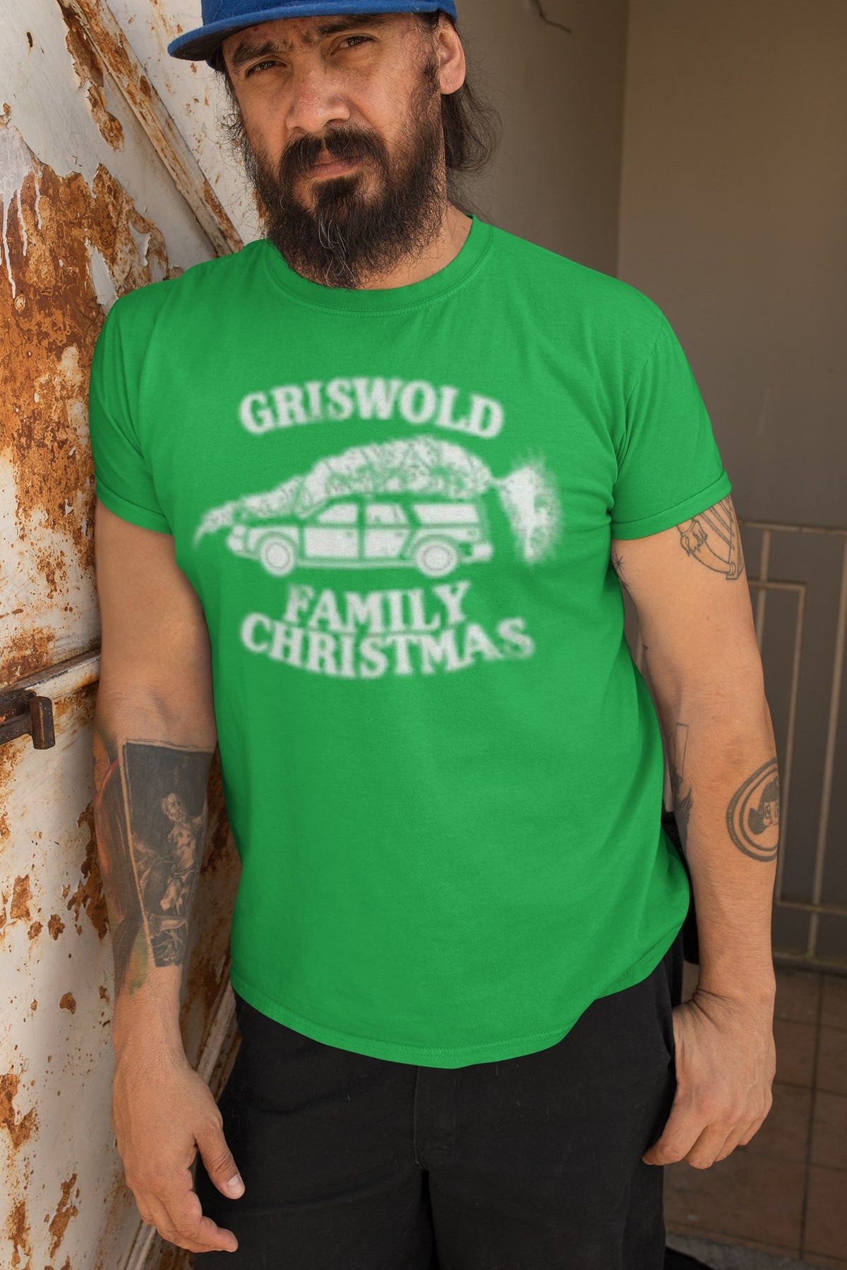 National Lampoons Christmas Vacation - Griswold Family Christmas Irish Green Mens T Shirt Men's T-Shirts National Lampoon