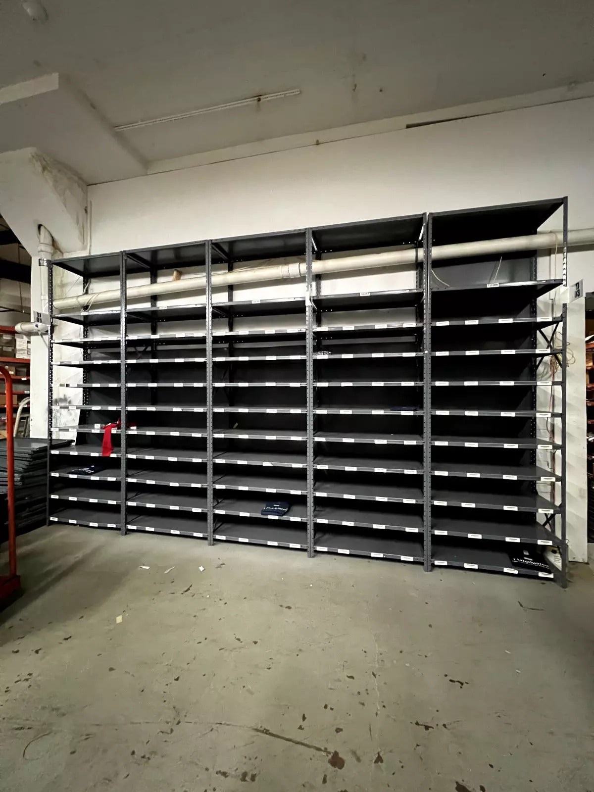 Tri-Boro Industrial Warehouse Storage Rack Metal Warehouse Shelving ($5 a shelf)  Old Glory   