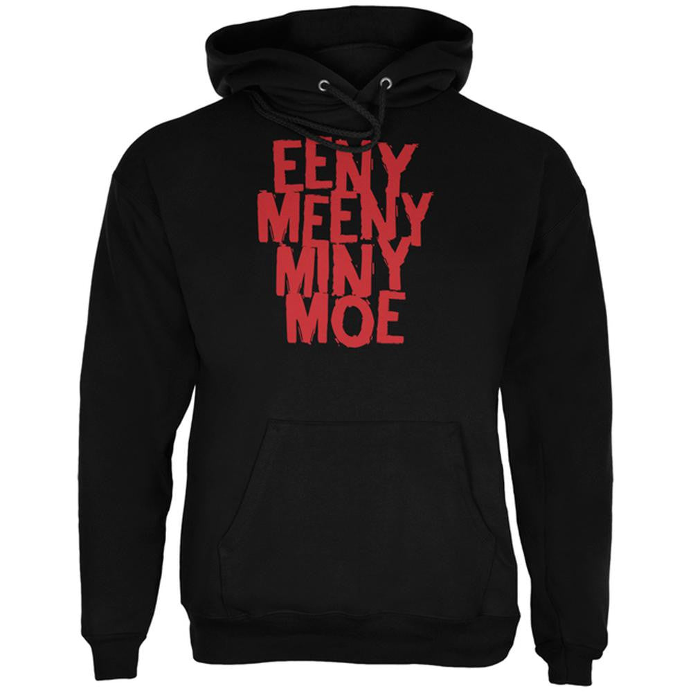 Eeny Meeny Miny Moe Mens Hoodie Men's Hoodies Old Glory 2XL Black 