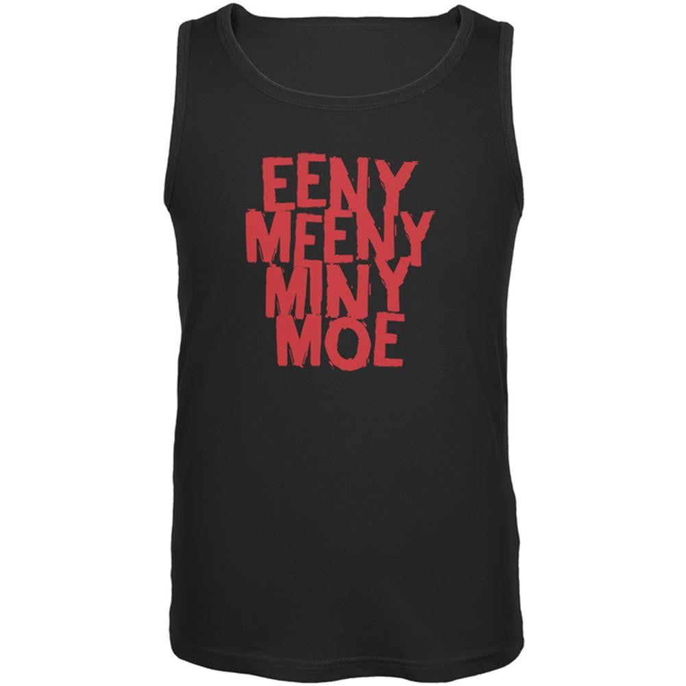 Eeny Meeny Miny Moe Mens Tank Top Men's Tank Tops Old Glory 2XL Black 