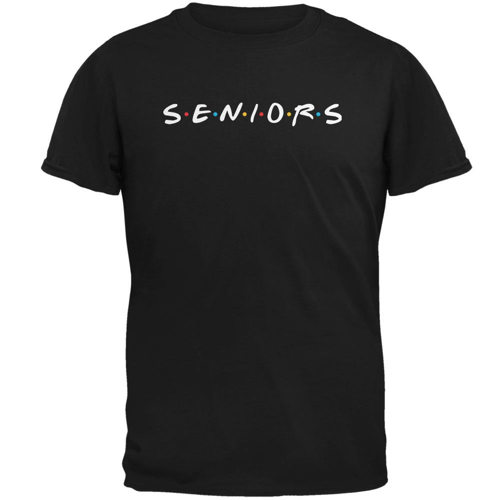 Graduation Seniors Parody Mens T Shirt Men's T-Shirts Old Glory 2XL Black 