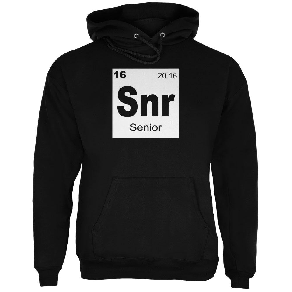 Graduation - Senior Periodic Table 2016 Mens Hoodie Men's Hoodies Old Glory 2XL Black 