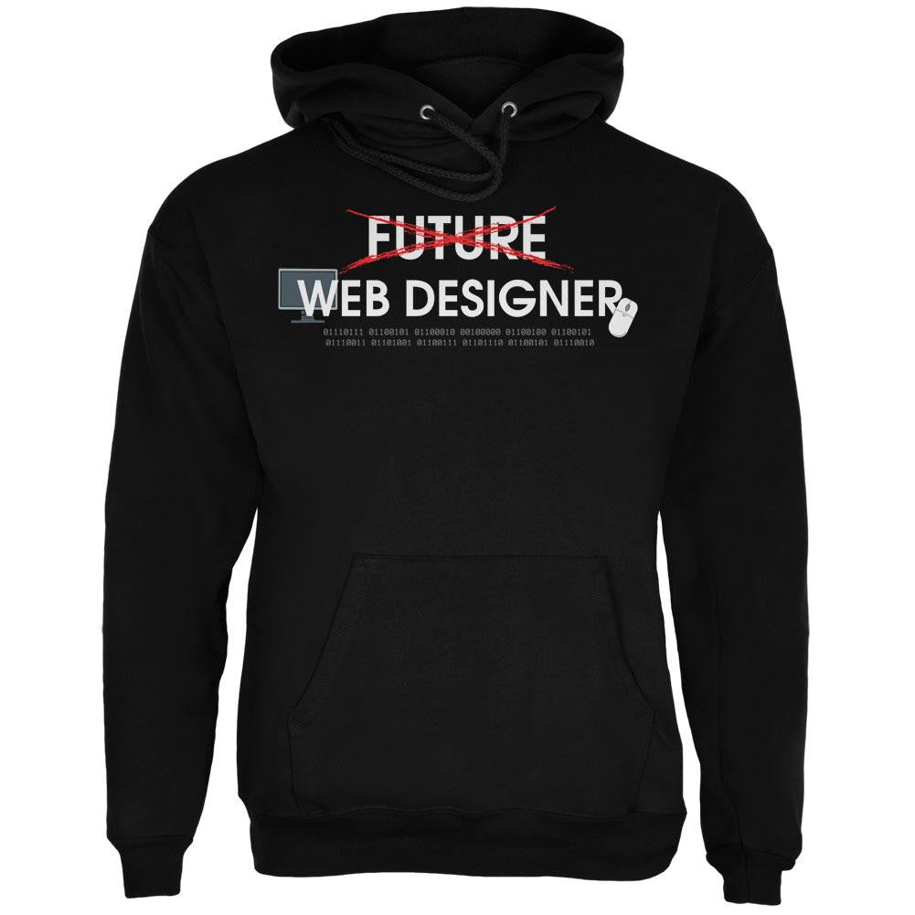 Graduation - Future Web Designer Mens Hoodie Men's Hoodies Old Glory 2XL Black 