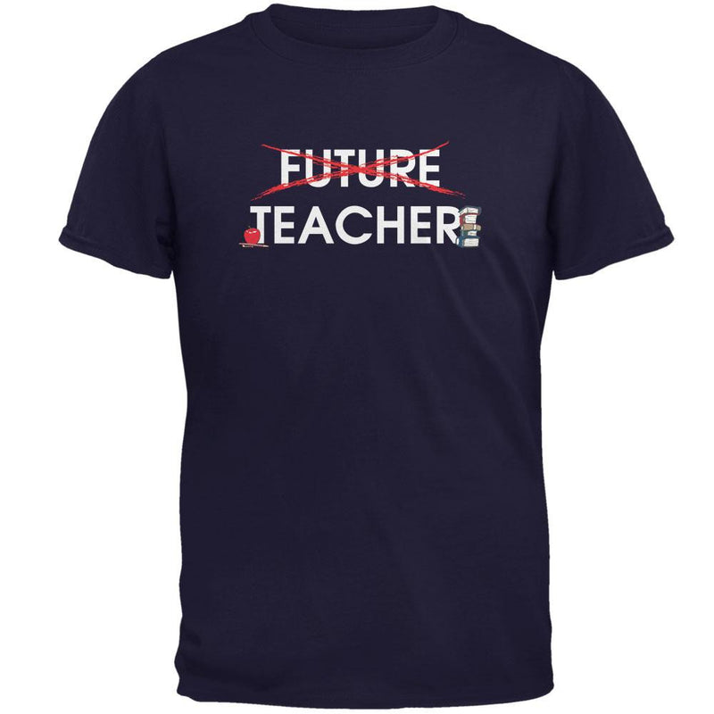 Graduation - Future Teacher Mens T Shirt Men's T-Shirts Old Glory 2XL Navy 