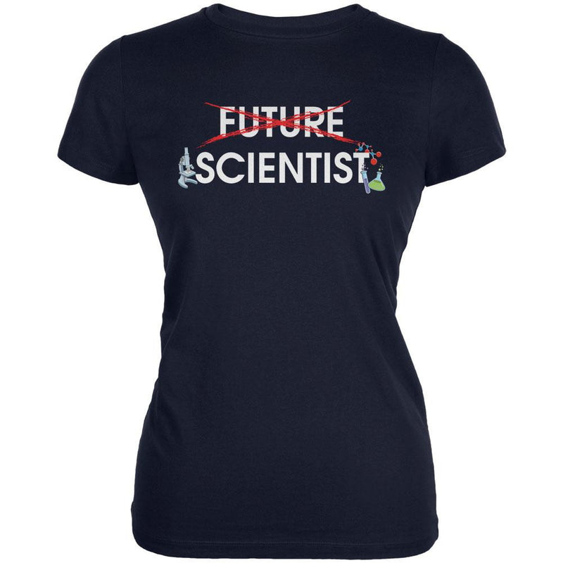 Graduation - Future Scientist Juniors Soft T Shirt Juniors T-Shirts Old Glory 2XL Navy 