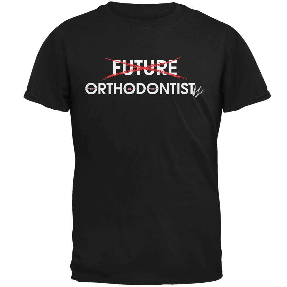 Graduation - Future Orthodontist Mens T Shirt Men's T-Shirts Old Glory 2XL Black 