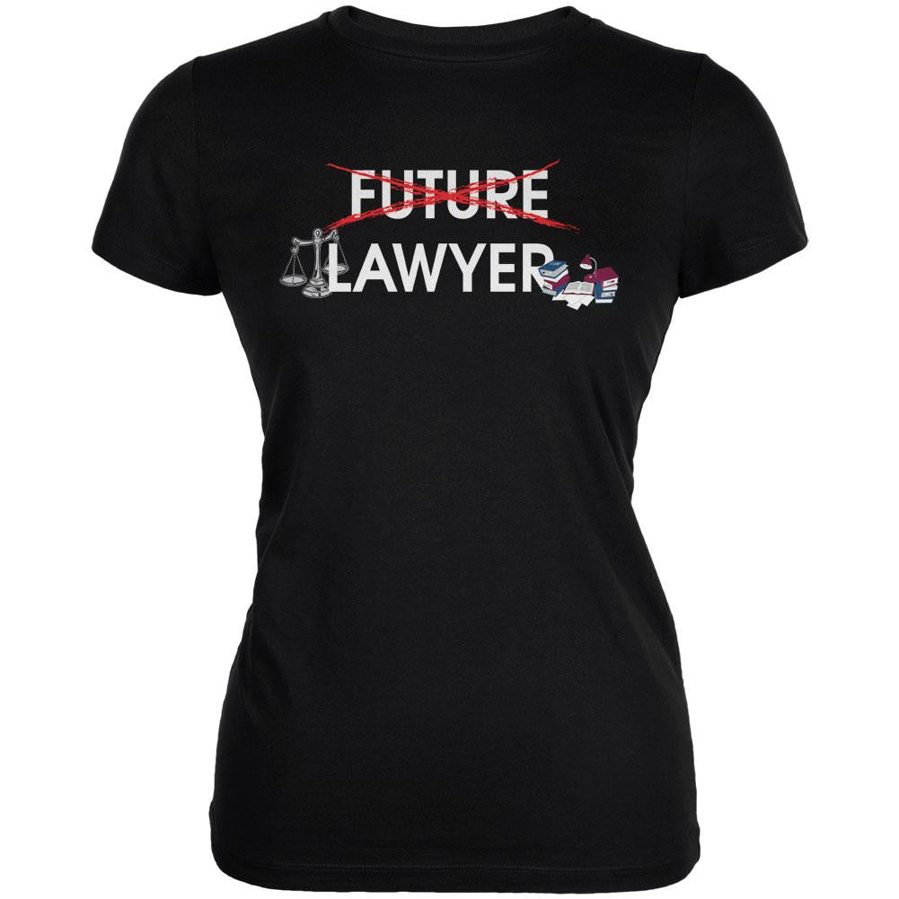 Graduation - Future Lawyer Juniors Soft T Shirt Men's T-Shirts Old Glory 2XL Black 