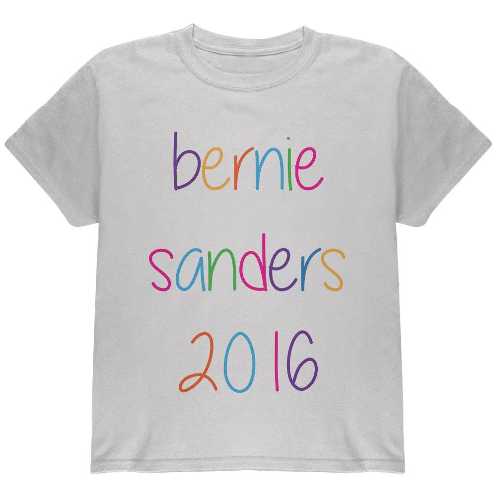 Election 2016 Bernie Sanders Kid Marker Youth T Shirt Youth T-Shirts Old Glory LG White 