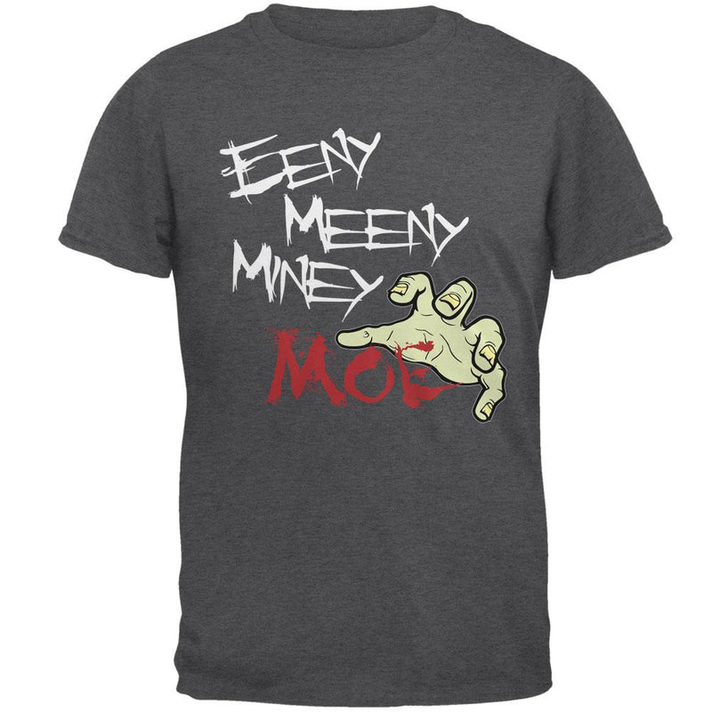 Eeny Meeny Miney Moe Zombie Hand Mens T Shirt Men's T-Shirts Old Glory 2XL Grey 