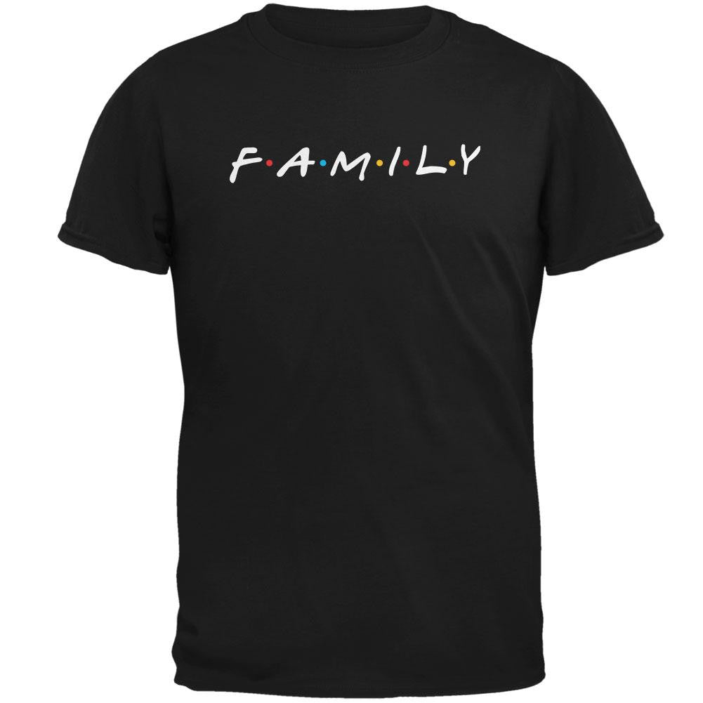 Family Parody Mens T Shirt Men's T-Shirts Old Glory 2XL Black 