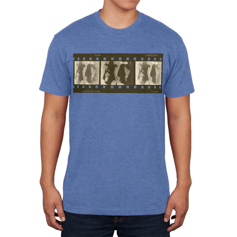 Lost In Her Eyes Mens Soft T Shirt Men's T-Shirts Old Glory 2XL Blue 