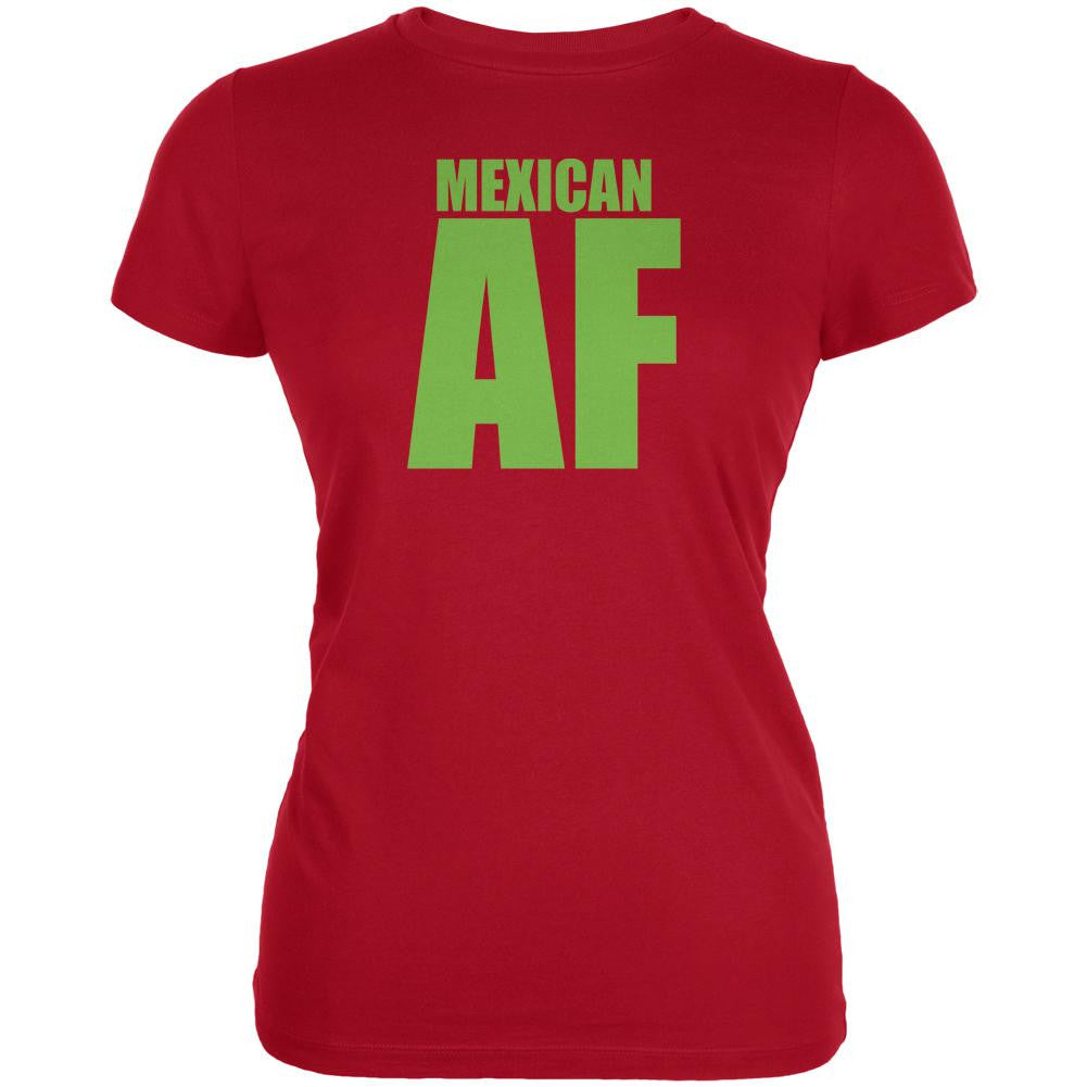 Cinco De Mayo Mexican AF Juniors Soft T Shirt Juniors T-Shirts Old Glory   