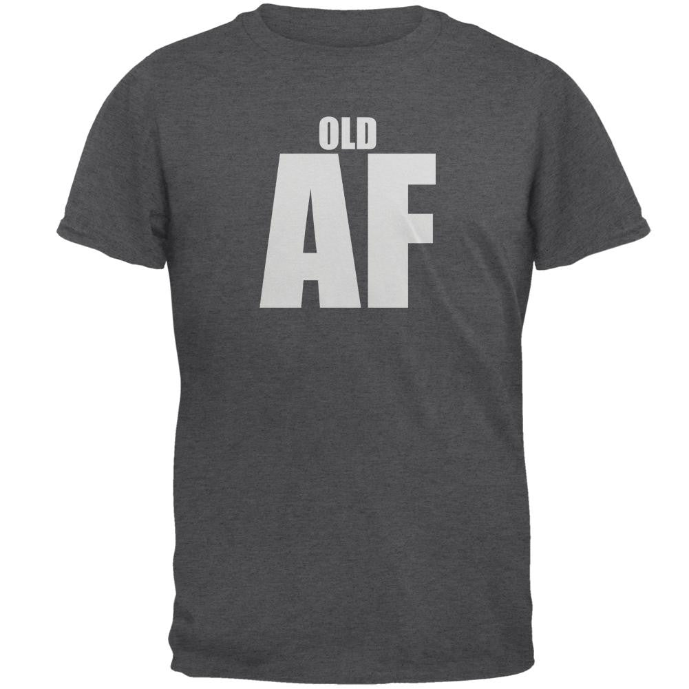 Old AF Mens T Shirt Men's T-Shirts Old Glory 2XL Grey 