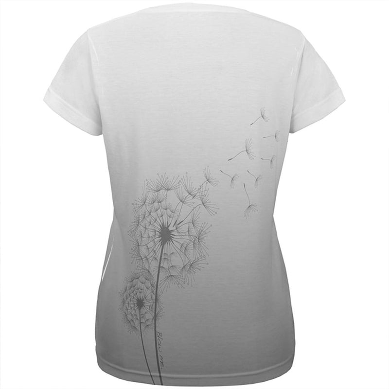 Dandelion Blow Me Funny All Over Womens T Shirt Women's T-Shirts Old Glory   