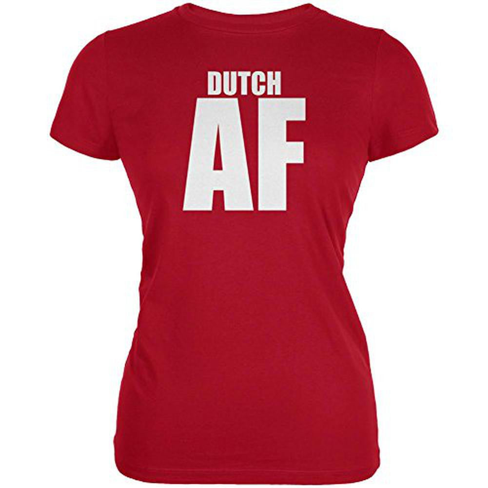 Dutch AF Juniors Soft T Shirt Juniors T-Shirts Old Glory 2XL Red 