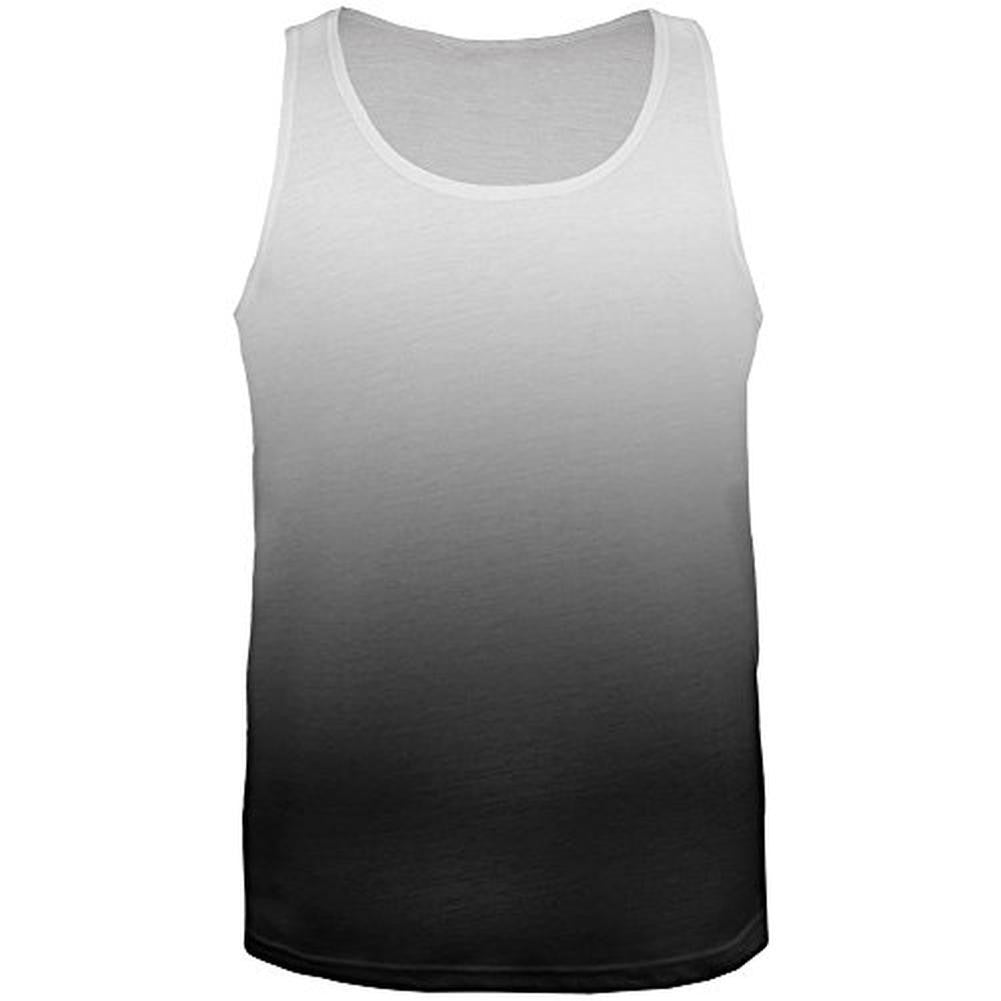 Fade to Black All Over Mens Tank Top Men's Tank Tops Old Glory 3XL Multi 