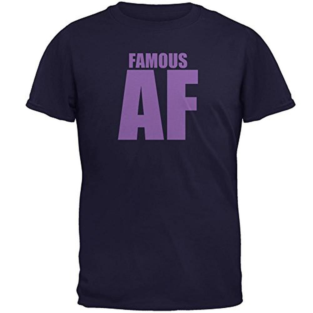 Famous AF Mens T Shirt Men's T-Shirts Old Glory 2XL Black 