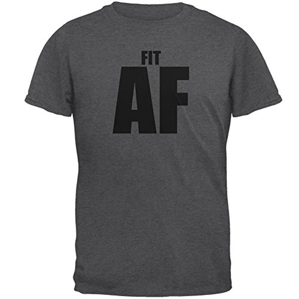 Fit AF Mens T Shirt Men's T-Shirts Old Glory 2XL Grey 