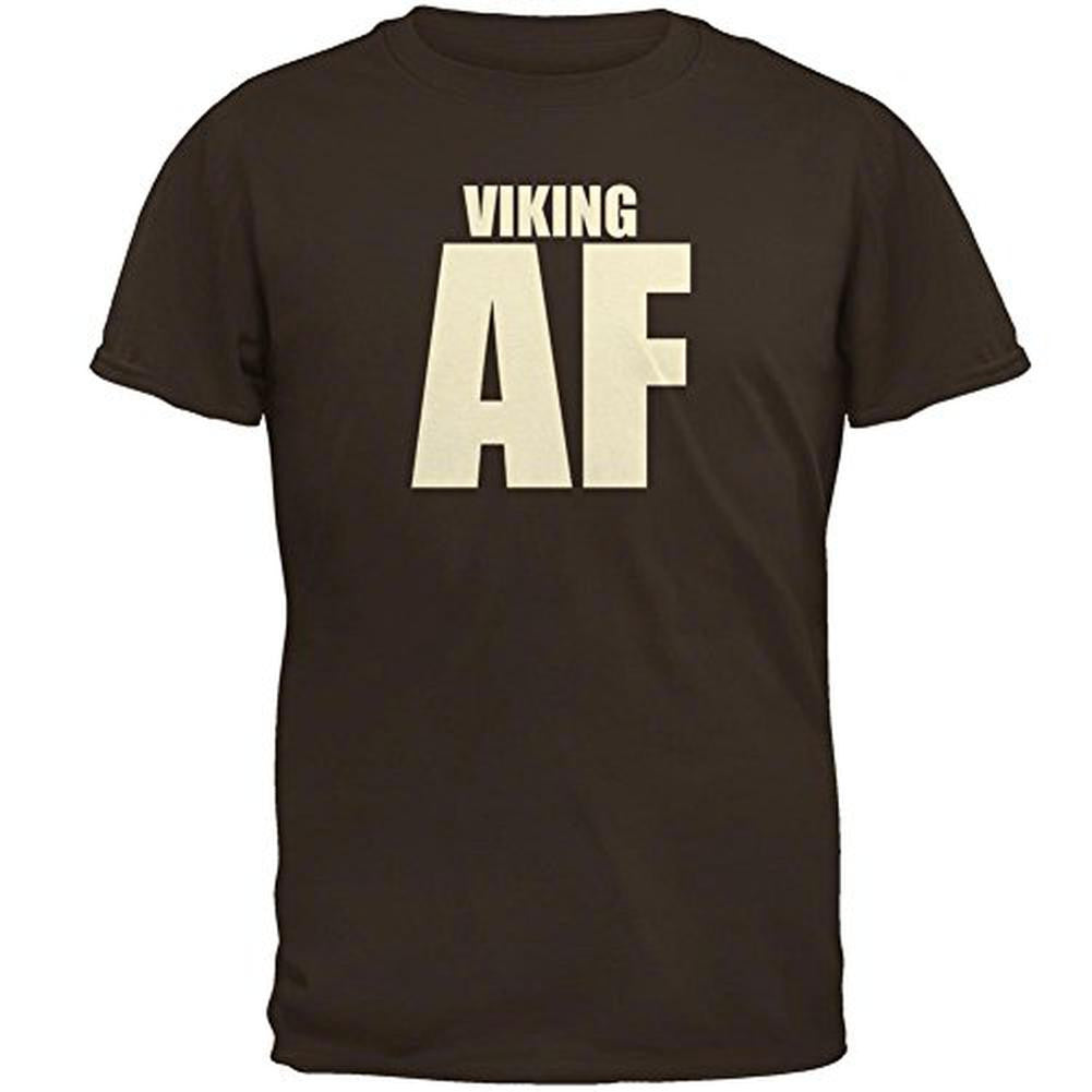 Viking AF Mens T Shirt Men's T-Shirts Old Glory 2XL Brown 