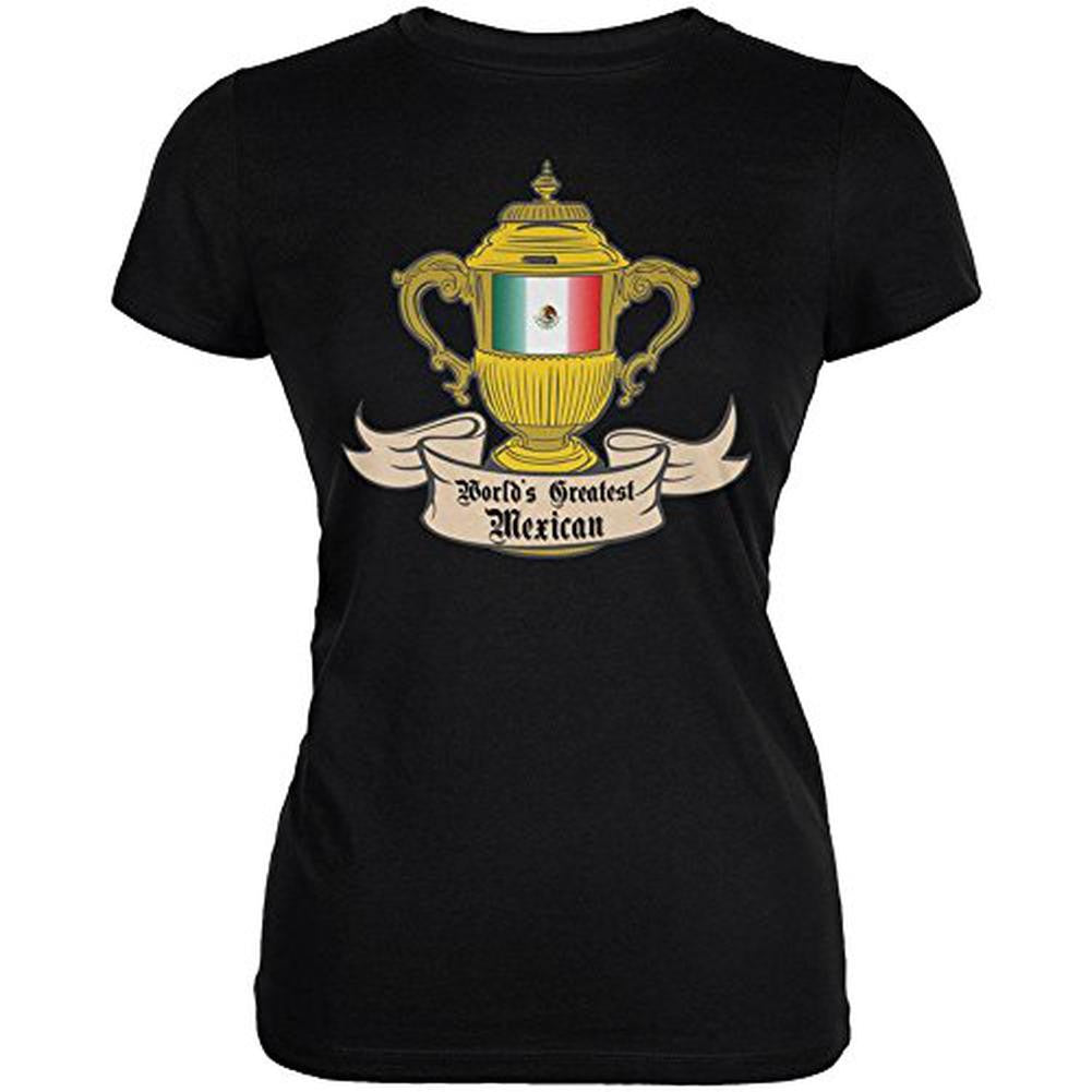 Cinco De Mayo - World's Greatest Mexican Juniors Soft T Shirt Juniors T-Shirts Old Glory   