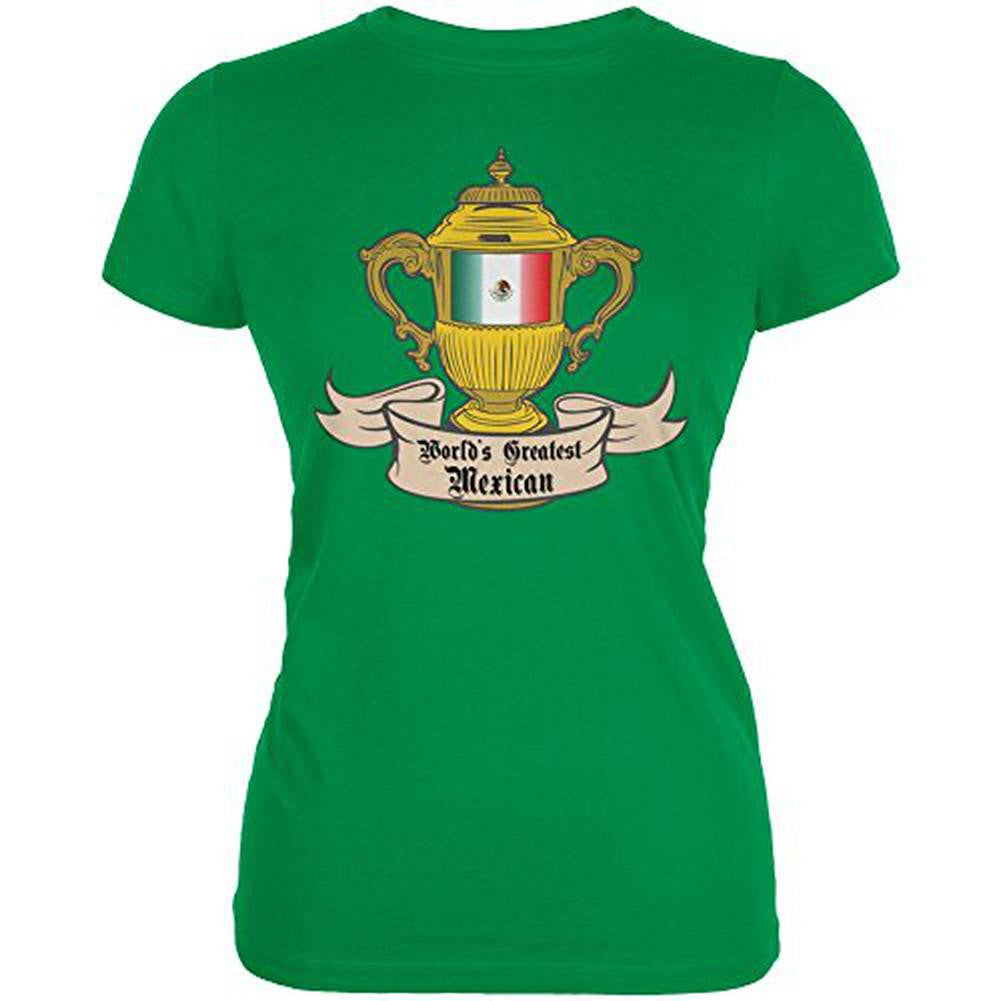 Cinco De Mayo - World's Greatest Mexican Juniors Soft T Shirt Juniors T-Shirts Old Glory   