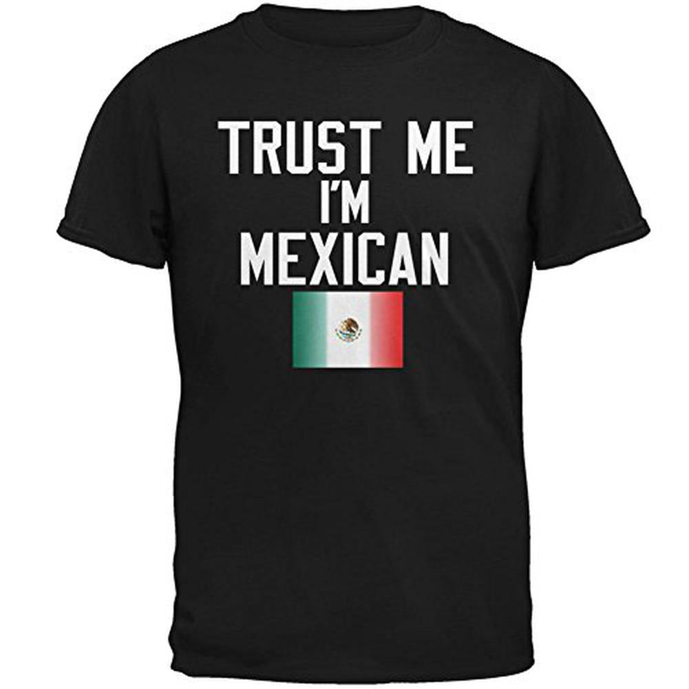 Cinco De Mayo - Trust Me I'm Mexican Mens T Shirt Men's T-Shirts Old Glory 2XL Black 