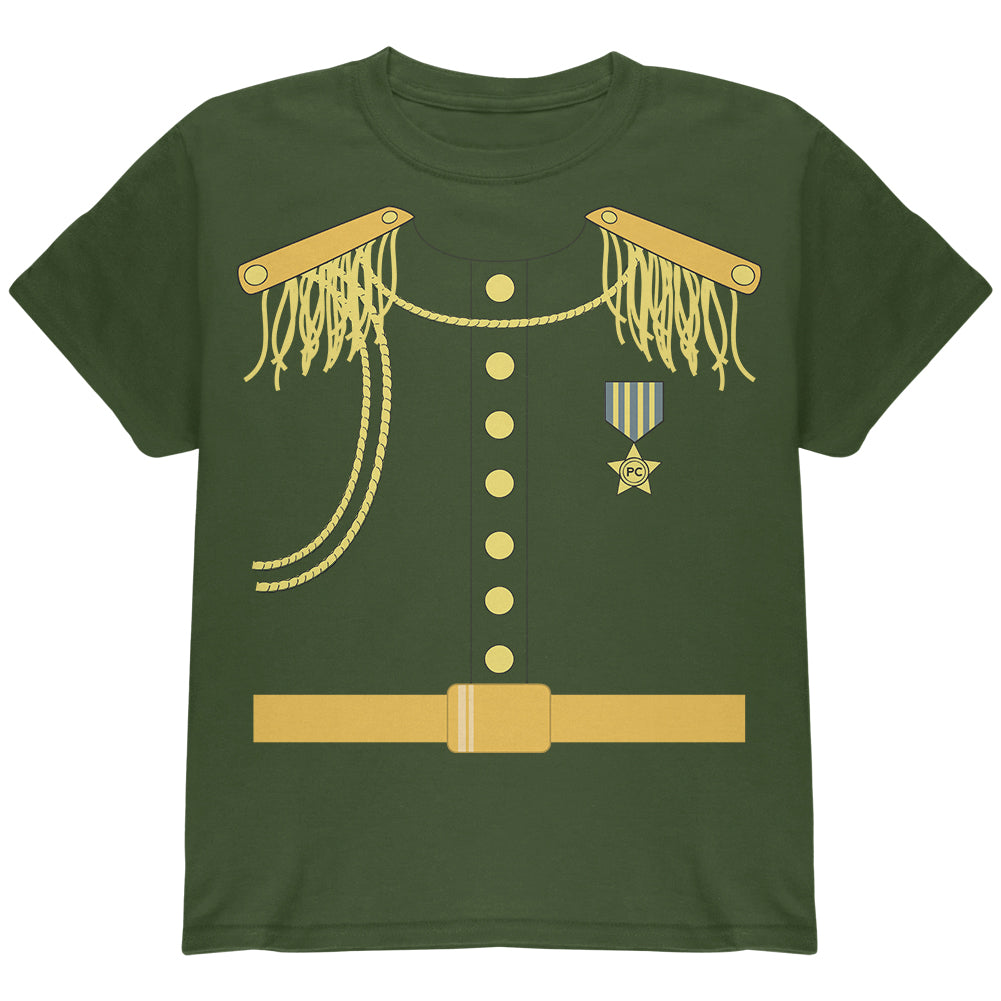 Halloween Prince Charming Costume Youth T Shirt Youth T-Shirts Old Glory YLG Military Green 