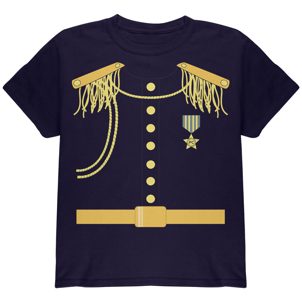 Halloween Prince Charming Costume Youth T Shirt Youth T-Shirts Old Glory YLG Navy 