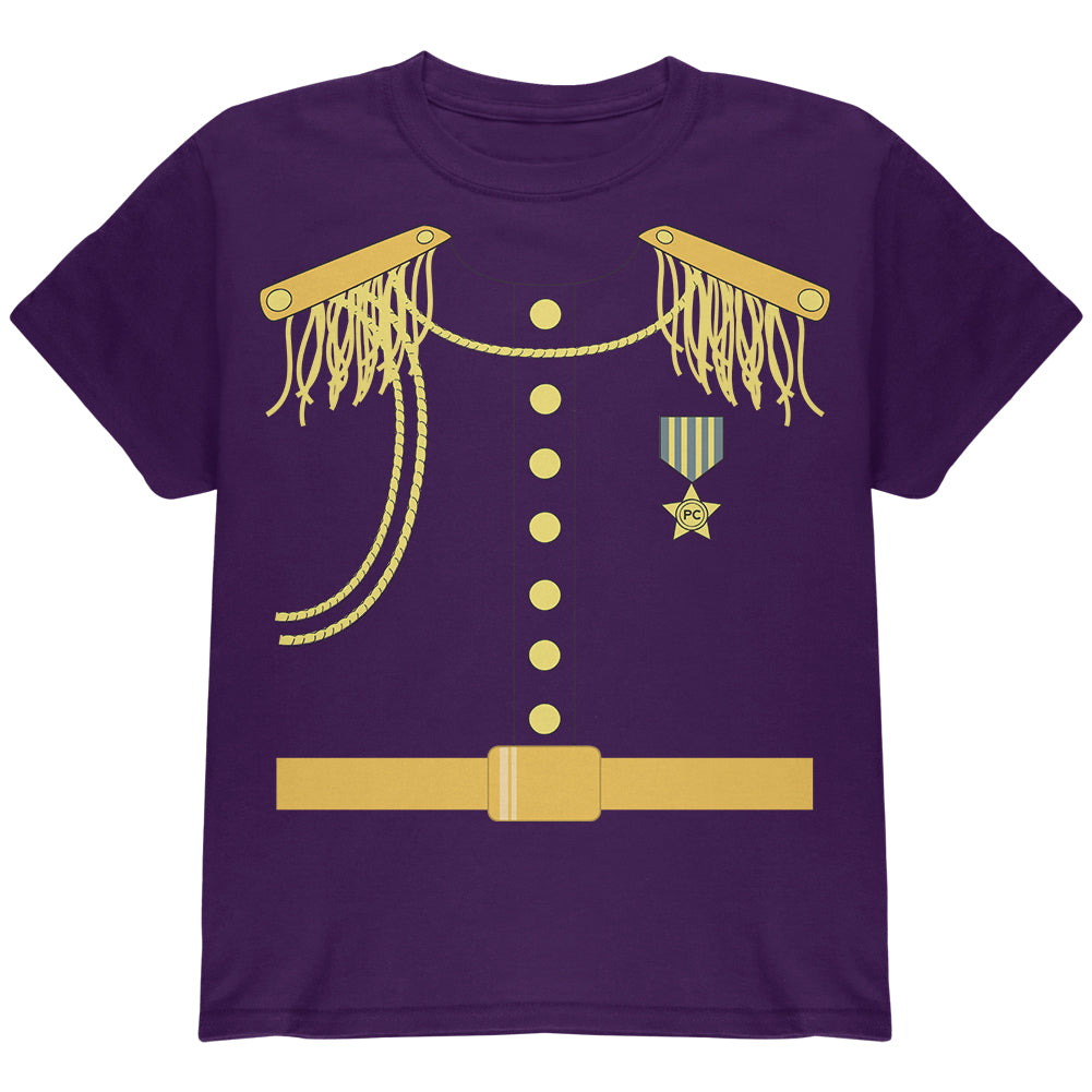 Halloween Prince Charming Costume Youth T Shirt Youth T-Shirts Old Glory YLG Purple 